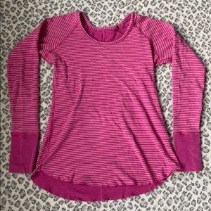 Lululemon Reversible Double Layer Cotton Striped